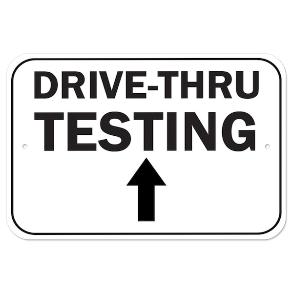 12 in Height, Aluminum, 12" x 18", A-1218-25417